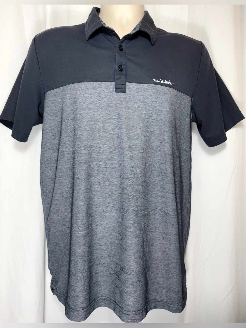 TRAVIS MATHEW Two-Tone Golf Polo